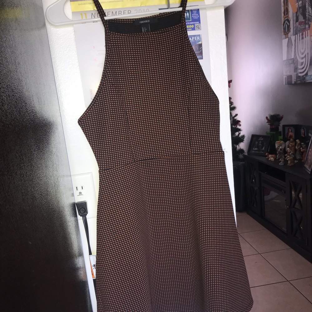 Halter midi dress